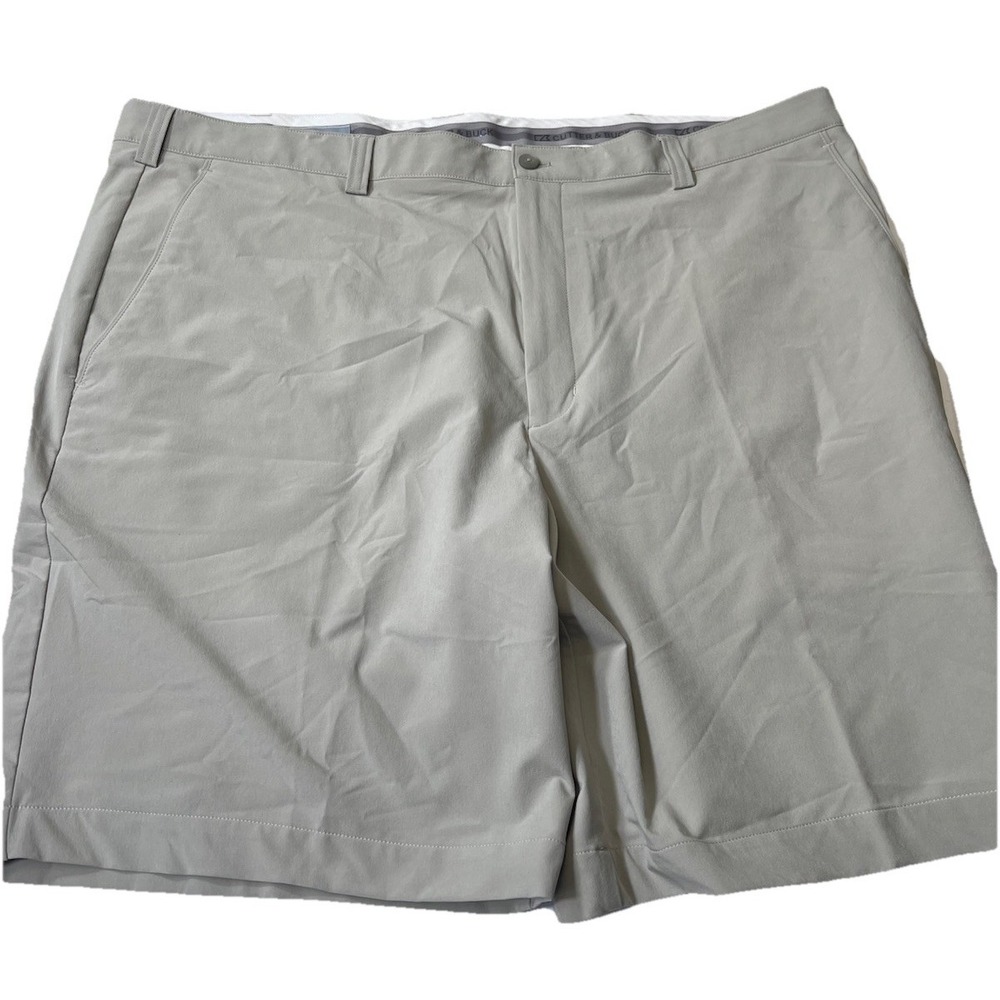 Cutter & Buck Men's Khaki Golf Shorts Size 42 Performance Stretch Lightweight